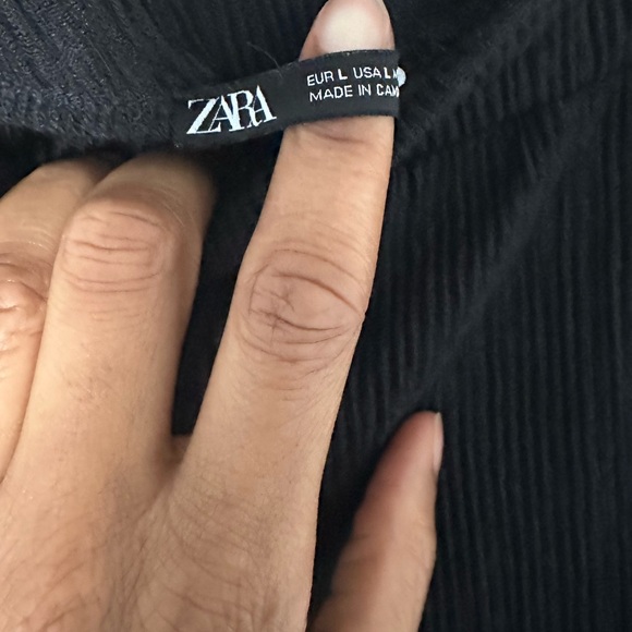 Black Pleated Rustic Evening Trouser - Picture 4 of 10